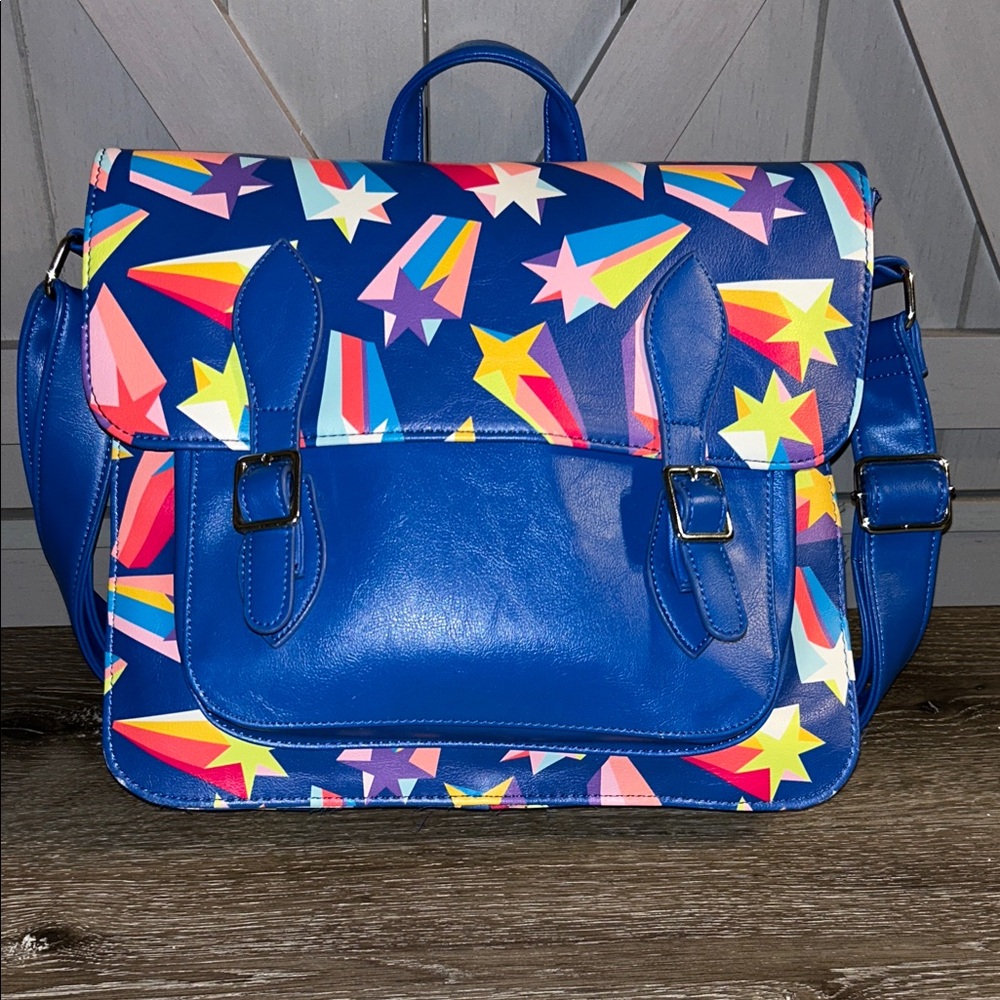 🦋 Cat & Jack Blue Starburst Kids Backpack 5/25$ - Picture 1 of 16